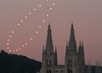 Un analema en el móvil