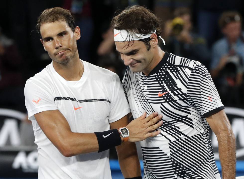 Partido Rafa Nadal Y Roger Federer