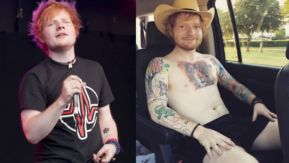 Ed Sheeran Y Su Obsesion Por Los Tatuajes Estilo El Pais.
