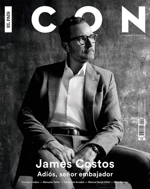 James Costos, embajador de la portada de ICON de febrero