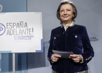 Luisa Rudi presenta el nuevo congreso del PP.
