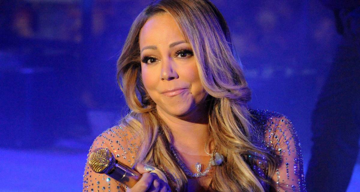 Mariah Carey durante el concierto de A&ntilde;o Nuevo en Nueva York. 