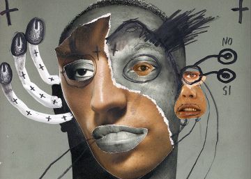 Penes de plástico en la cabeza, lo último en arte urbano