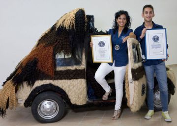 El coche más peludo del mundo (y otros 8 récords insólitos)
