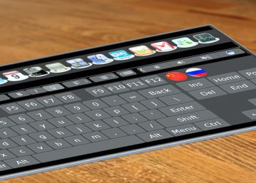 Un teclado táctil y para todos los idiomas