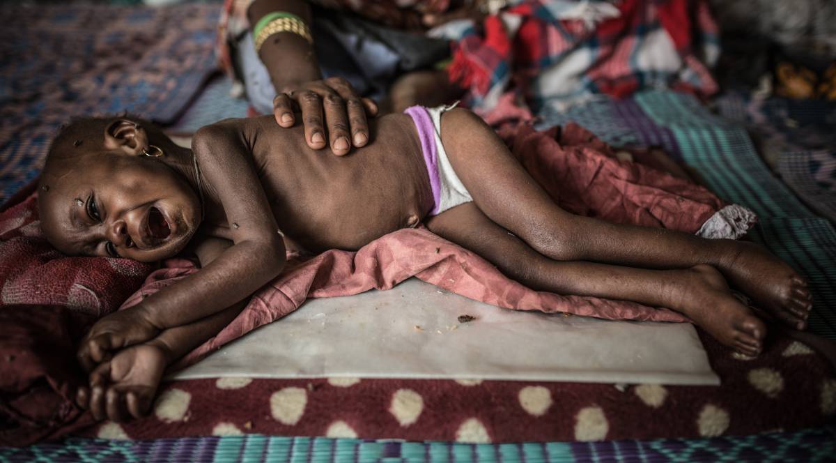 Los refugiados de la cuneta del desierto