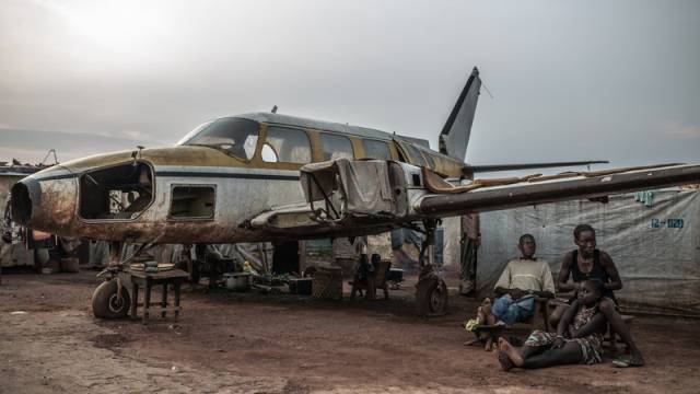 La frágil vuelta a casa de los desplazados de Bangui