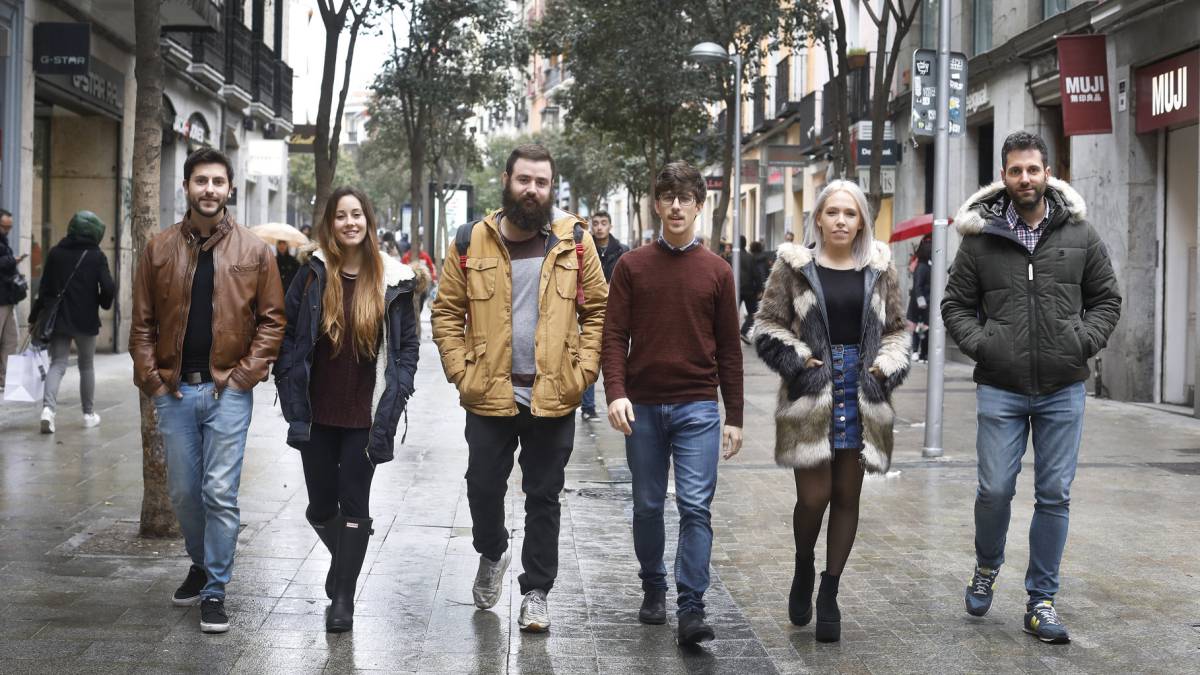 Eduardo Fierro, Cristina Mateo, Elías Rodríguez, Andrés Huerta, Teresa López, y Raúl Tejada.