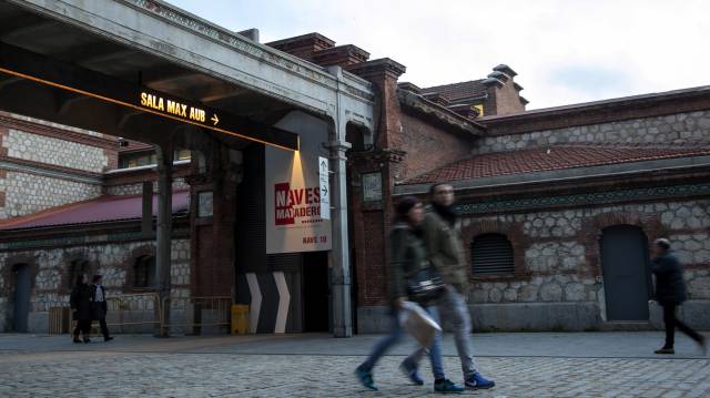Sala Max Aub del centro Matadero de Madrid.