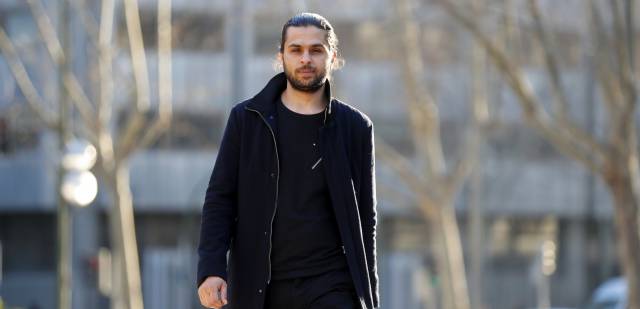 El refugiado sirio Khaled al Dieri.