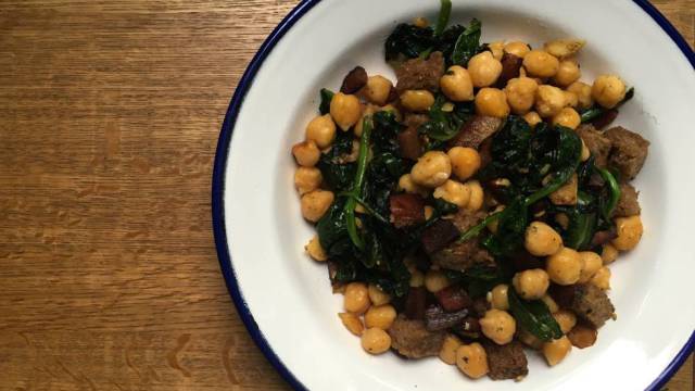 Comidas con legumbres en cinco minutos