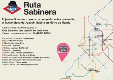 Sobreviví a la 'ruta Sabinera' por el metro de Madrid