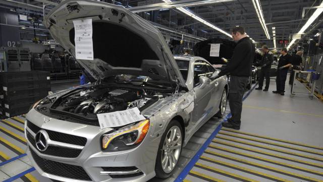 Planta de Mercedes-Benz en Bremen.