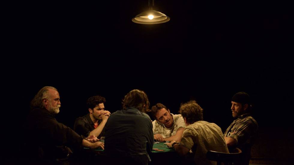 Escena de la obra de teatro "La partida", de Patrick Marber.