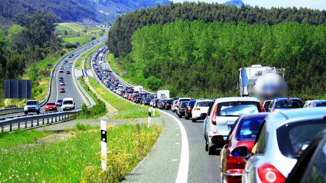 Los atascos pueden ser frecuentes durante estos días.