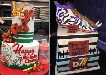 Las increíbles tartas de cumpleaños de los famosos