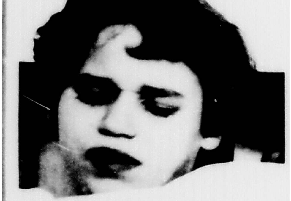 Foto inédita de la ficha hospitalaria de Ernestine D., asesinada en el psiquiátrico de Kaufbeuren cuando tenía 13 años