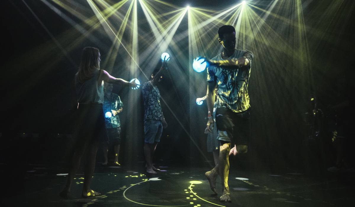 'Phosphere', de Daito Manabe, en el Sónar 2017.