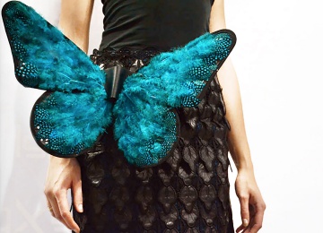 La falda mariposa de Birce Ozkan.