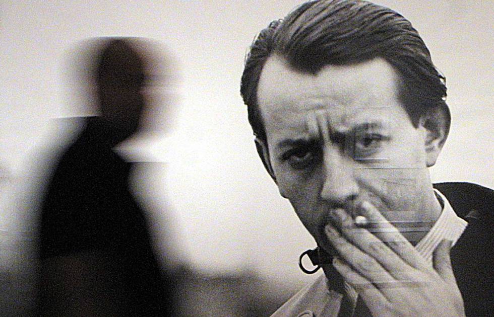 André Malraux en una fotografía de la exposición "El món i la meva càmera Gisèle Freund" en el CCCBrn rn rn