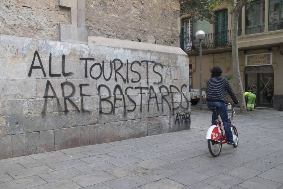 The writing is on the wall for Spain's tourism sector.