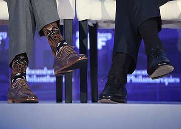 Los calcetines de 'La Guerra de las Galaxias' de Justin Trudeau