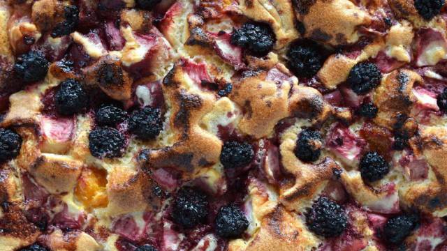 Repostería con mucha fruta y poco azúcar