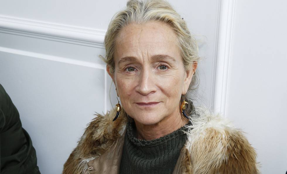 Lucinda Chambers, en un desfile en febrero de 2016. 