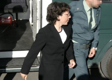 Noelia de Mingo, a la entrada del juicio en la Audiencia Provincial en 2006.
