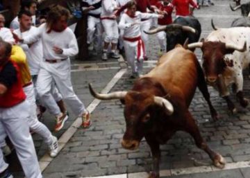 San Fermín 2017: los encierros en directo en EL PAÍS