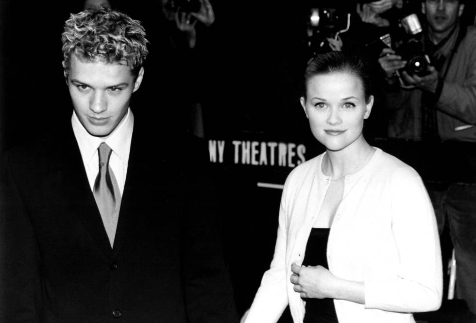 Ryan Phillippe y Reese Witherspoo, en el estreno de 'Crueles Intenciones' en Nueva York en 1999.