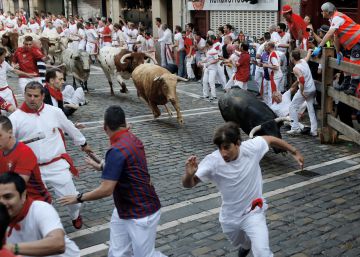Primer encierro de San Fermín 2017, en imágenes
