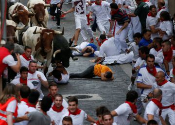 Segundo encierro de San Fermín 2017