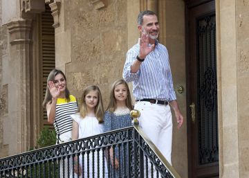 El posado más discreto de la familia real