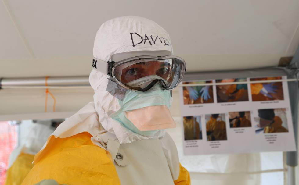 David fue a Liberia durante la crisis del ébola en 2014.
