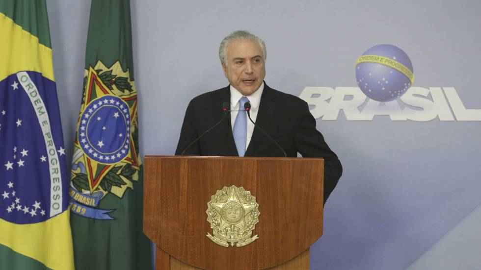 El Congreso de Brasil ha decidido mantener en el cargo a Michel Temer al menos seis meses.