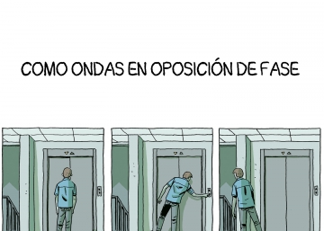 Como ondas en oposición de fase (Paco Roca)