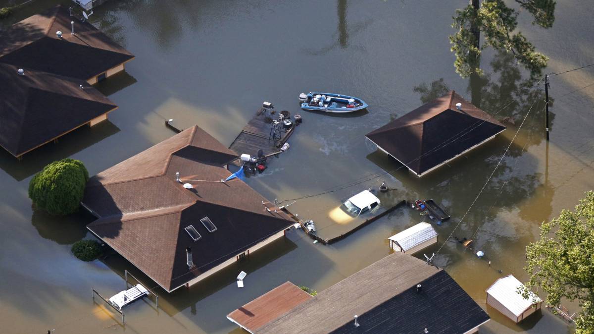 Los paisajes que ha dejado a su paso el huracán Harvey