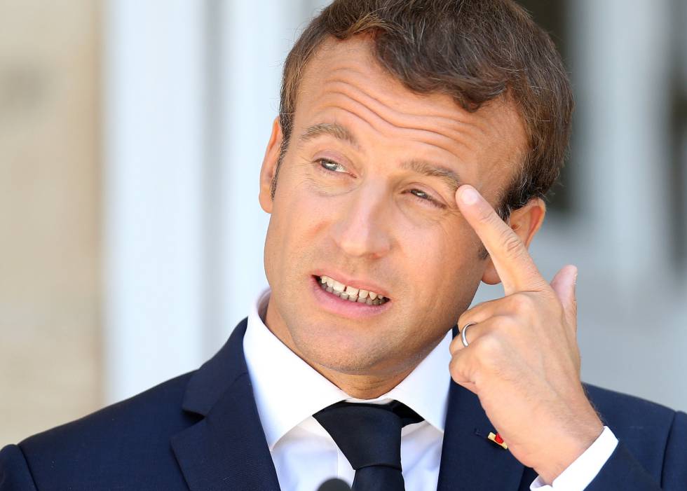 El presidente francés Emmanuel Macron en Bulgaria el pasado 25 de agosto. 