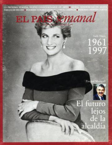 EL PAÍS Magazine dedicated a cover to Lady Diana in 1997.