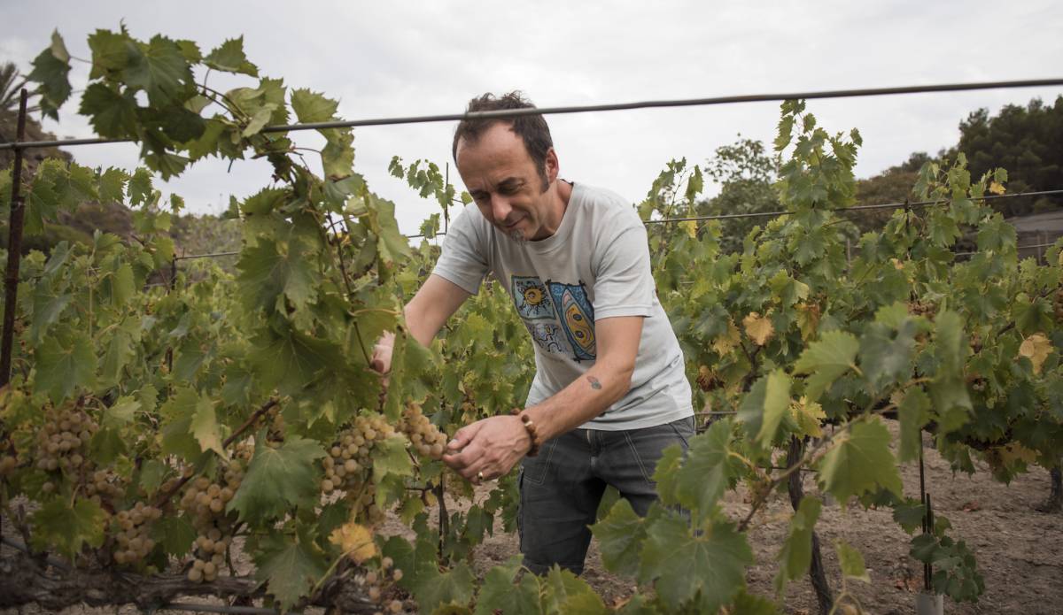 Francesco Arcuri, la expareja de Juana Rivas, en Carloforte.