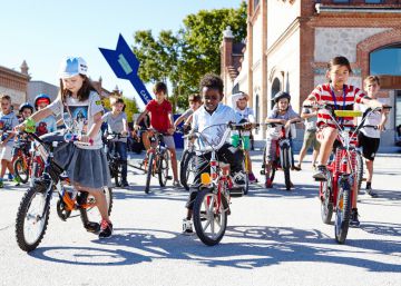 'Slow race' infantil en la octava edici&oacute;n de Festibal con B de Bici. 