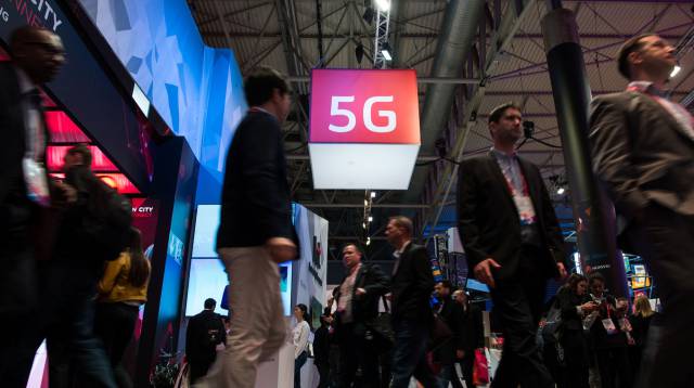 Stand del MWC 2017 de Barcelona.