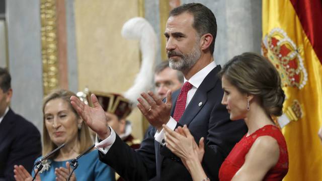 Los Reyes, en el Congreso.