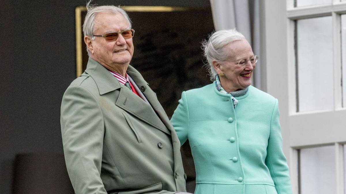 Enrique y Margarita de Dinamarca, el pasado abril.