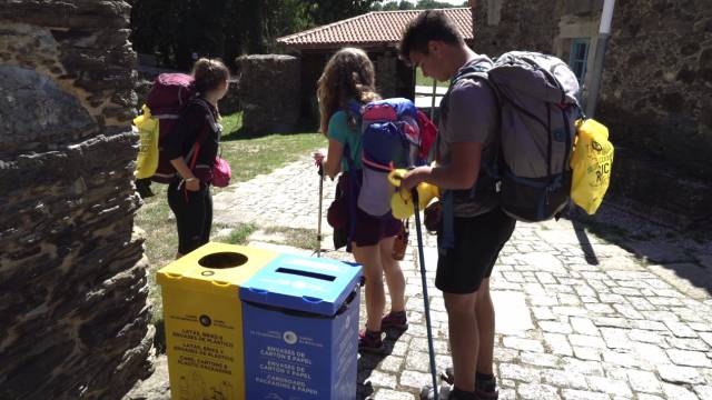 Peregrinar a Santiago sin ensuciar el Camino