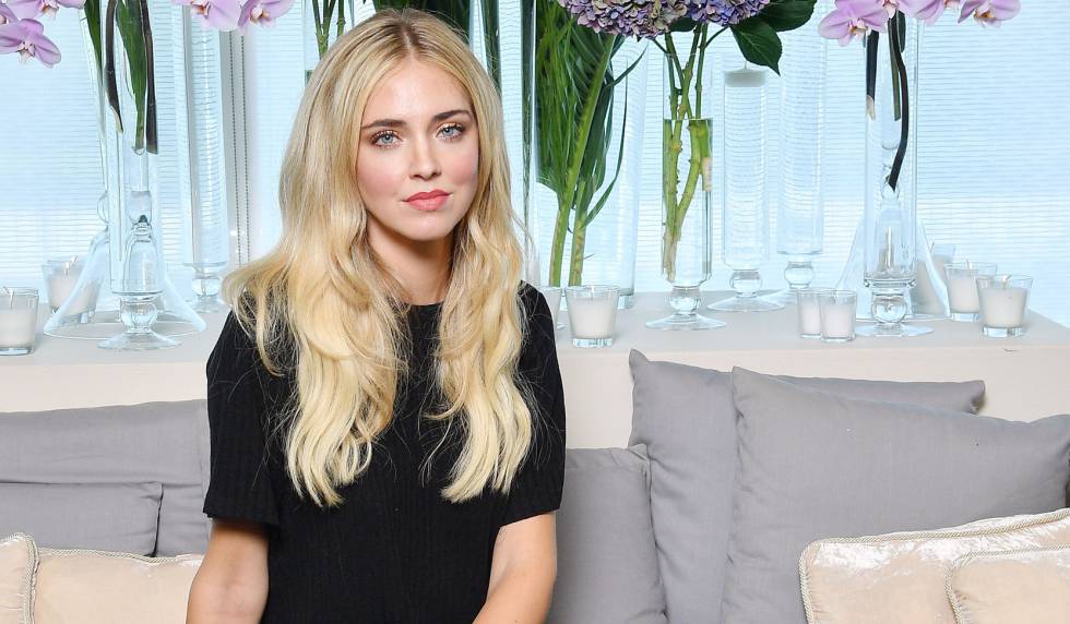 Chiara Ferragni, en el desfile de Calzedonia Legs Show en Verona.