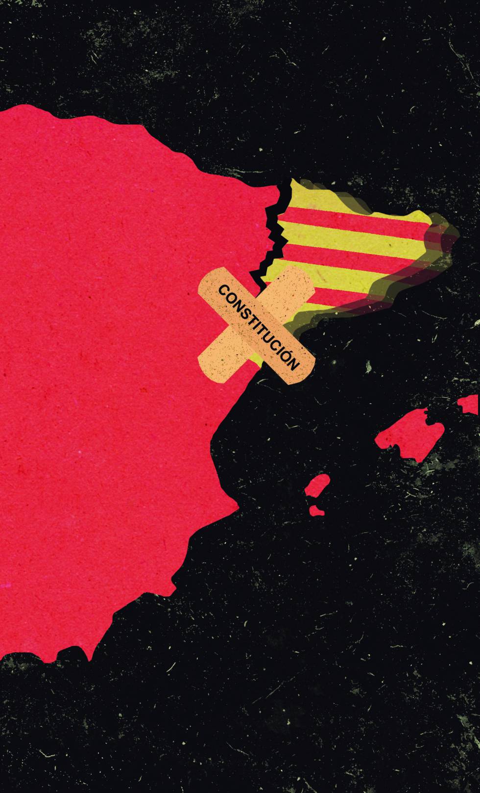 Cataluña, la epiléptica de España