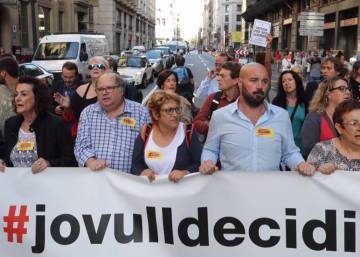 Protestas en la calle contra las detenciones