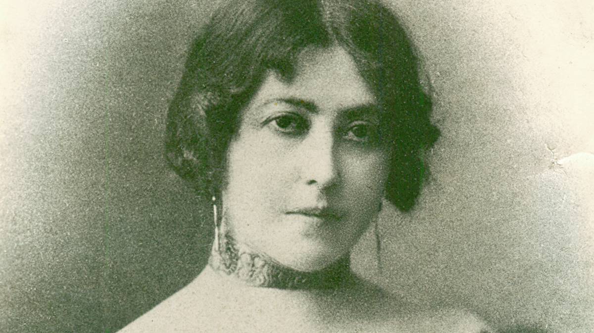 La escritora Concha Espina.